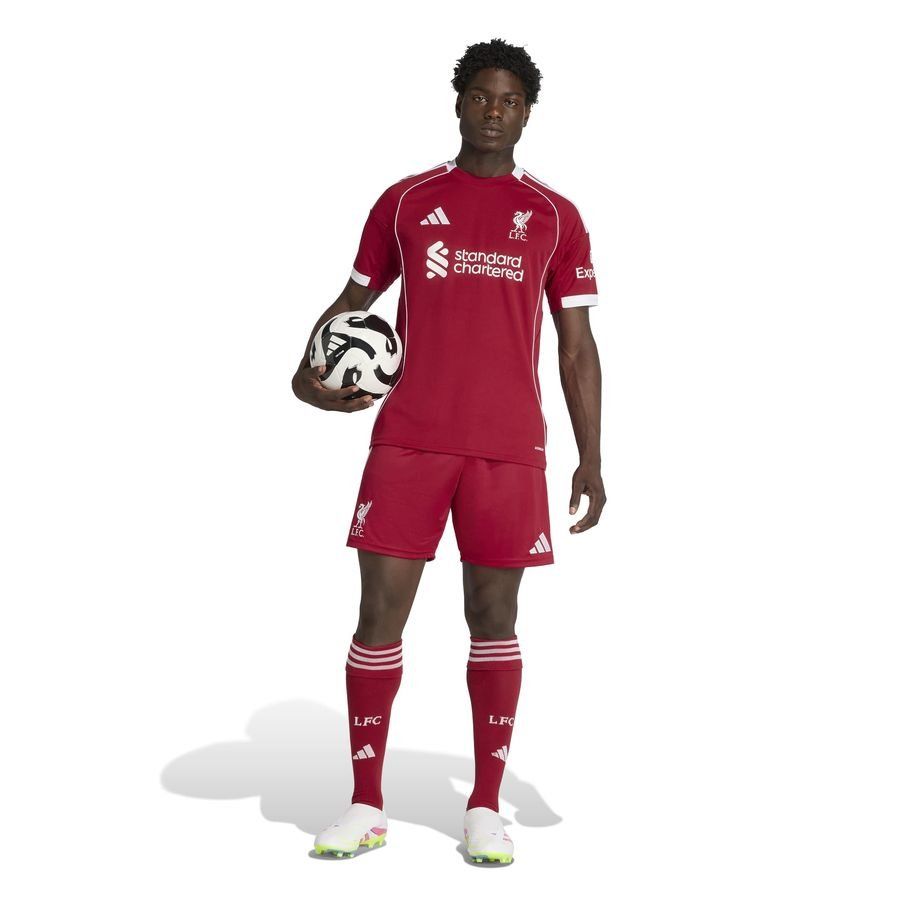 Liverpool Home Shorts 2025/26 - Men's-SoccerKits Hub | Buy Soccer Jerseys Online